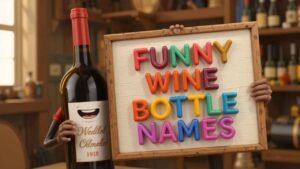 funny wine bottle names