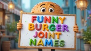 funny burger joint names
