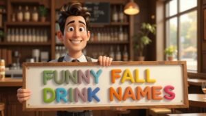 funny fall drink names