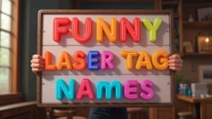 funny  laser tag names
