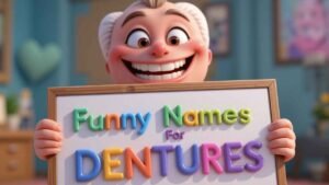funny names for dentures