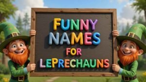 funny names for leprechauns