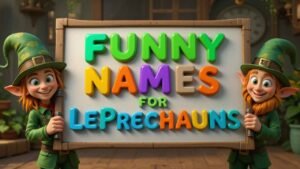 funny names for leprechauns