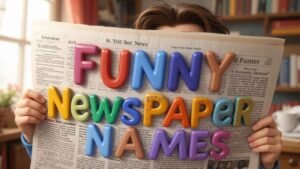 funny newspaper names