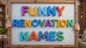 funny renovation names