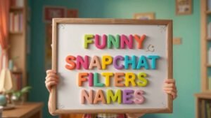funny snapchat filters names