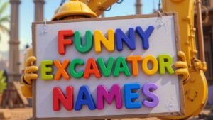funny excavator names