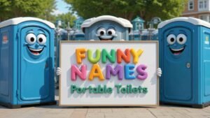 funny names for portable toilets