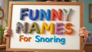funny names for snoring