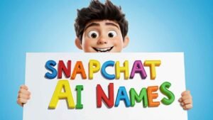 funny snapchat ai names