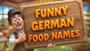 funny german food names