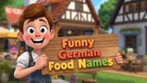 funny german food names