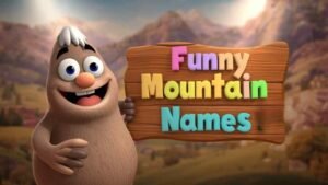 funny mountain names
