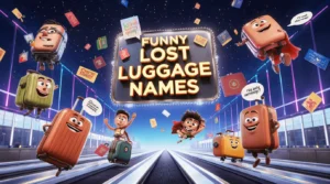 funny lost luggage names