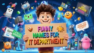 funny names for it department