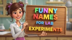 funny names for lab experiments