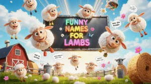 funny names for lambs