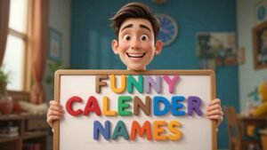 funny calendar names