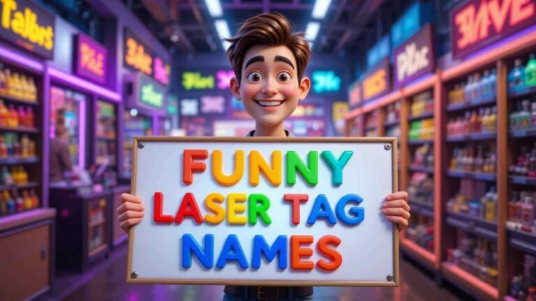 funny  laser tag names