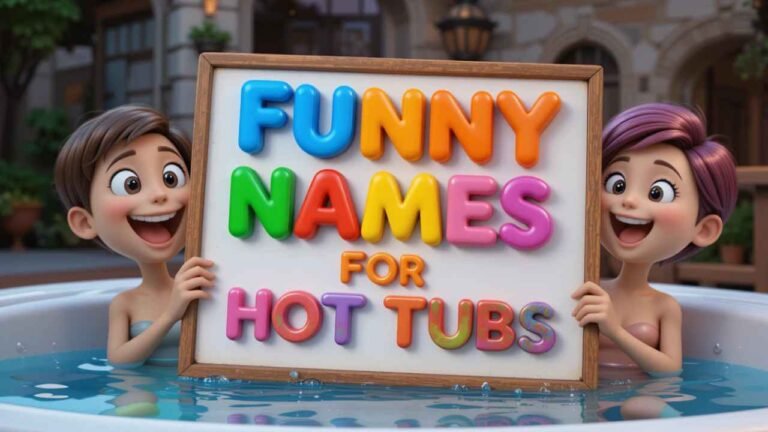 funny names for hot tubs