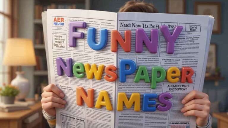 funny newspaper names
