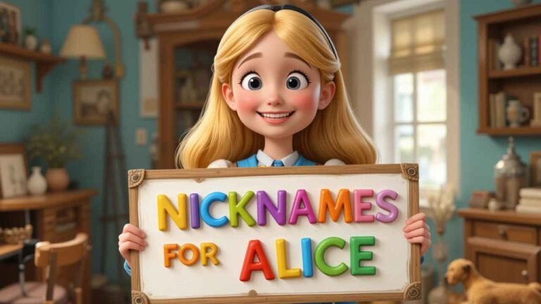 funny nicknames for alice