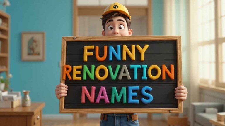 funny renovation names