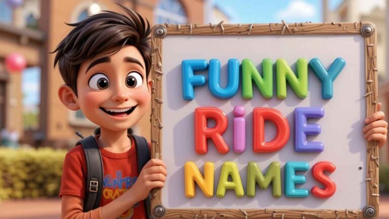 funny ride names