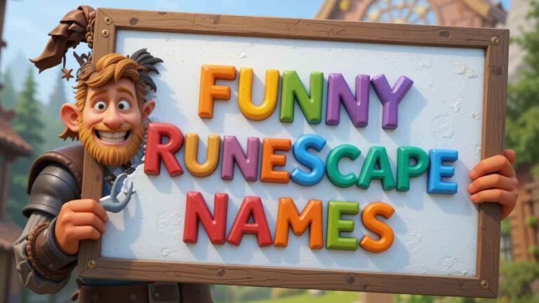 funny runescape names
