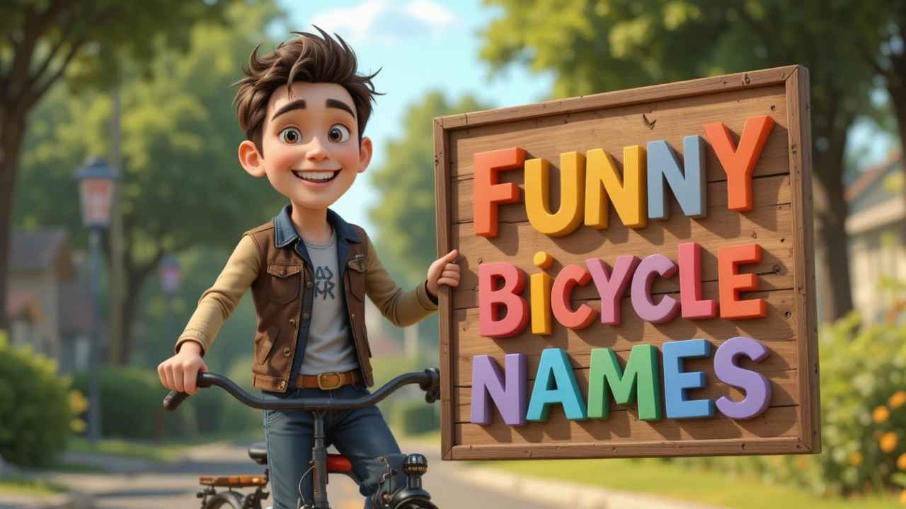 funny bicycle names​