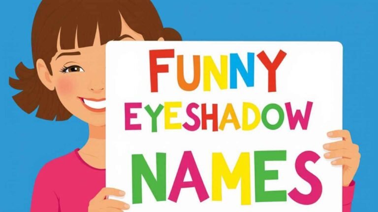 funny eyeshadow names