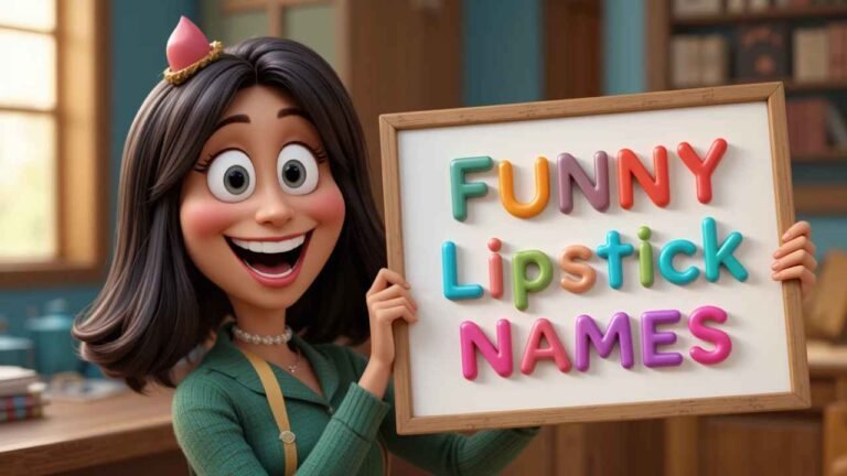 funny lipstick names