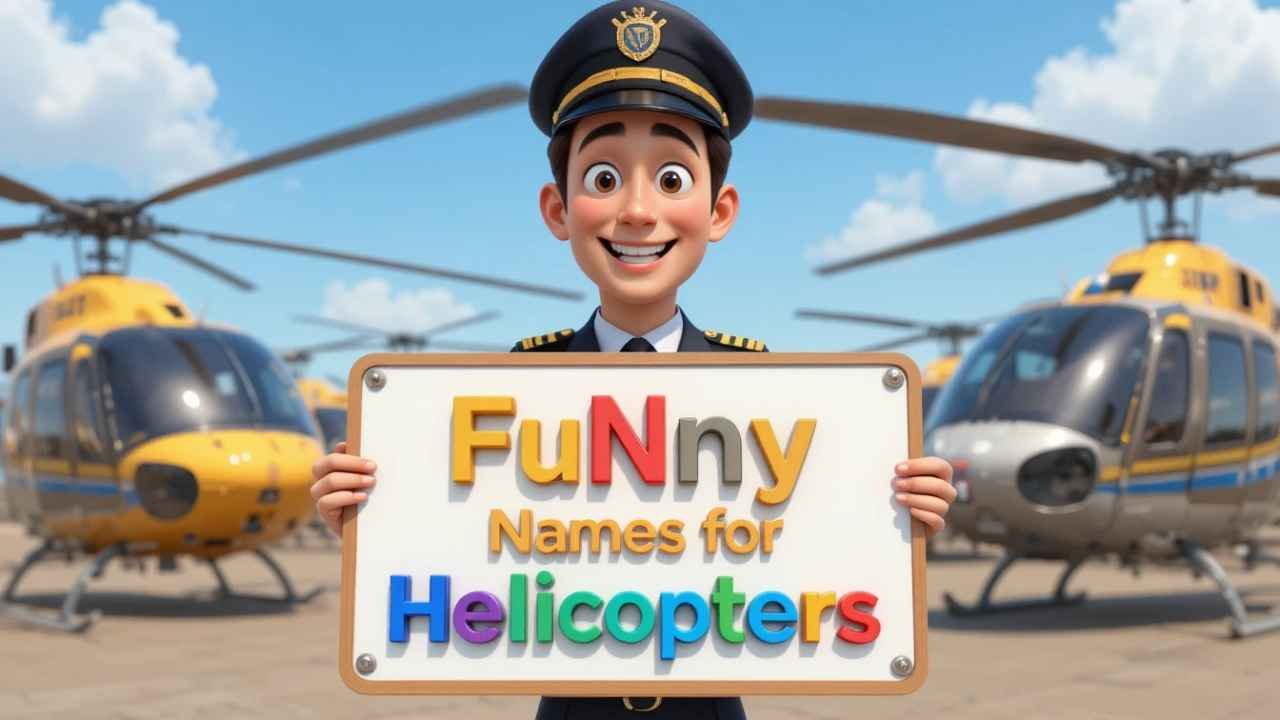 funny names for helicopters