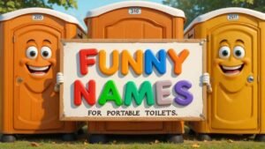 funny names for portable toilets