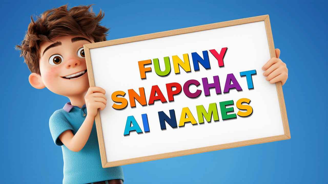 funny snapchat ai names