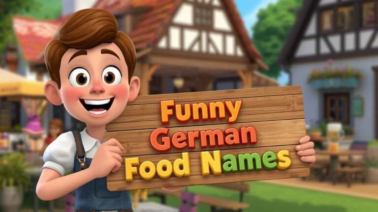 funny german food names