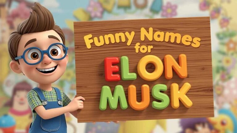 funny names for elon musk