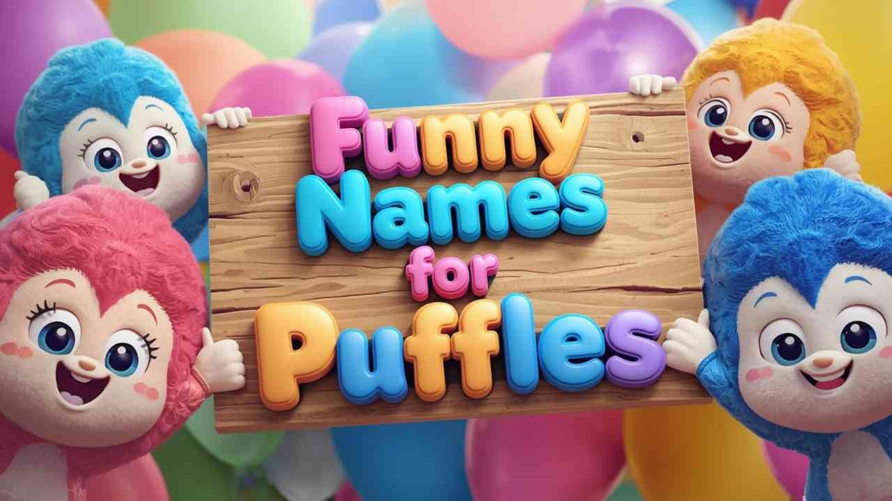 funny names for puffles