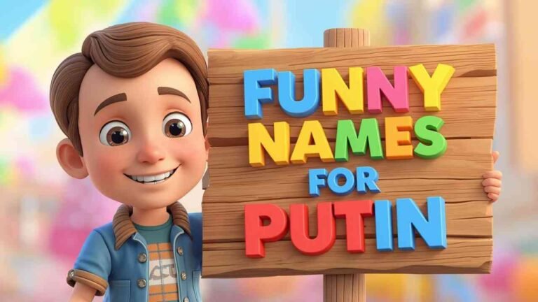 funny names for putin