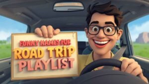 funny names for road trip playlist