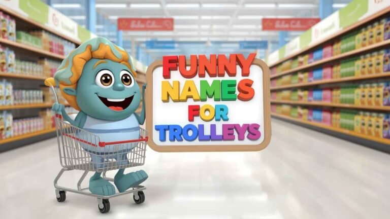 funny names for trolleys