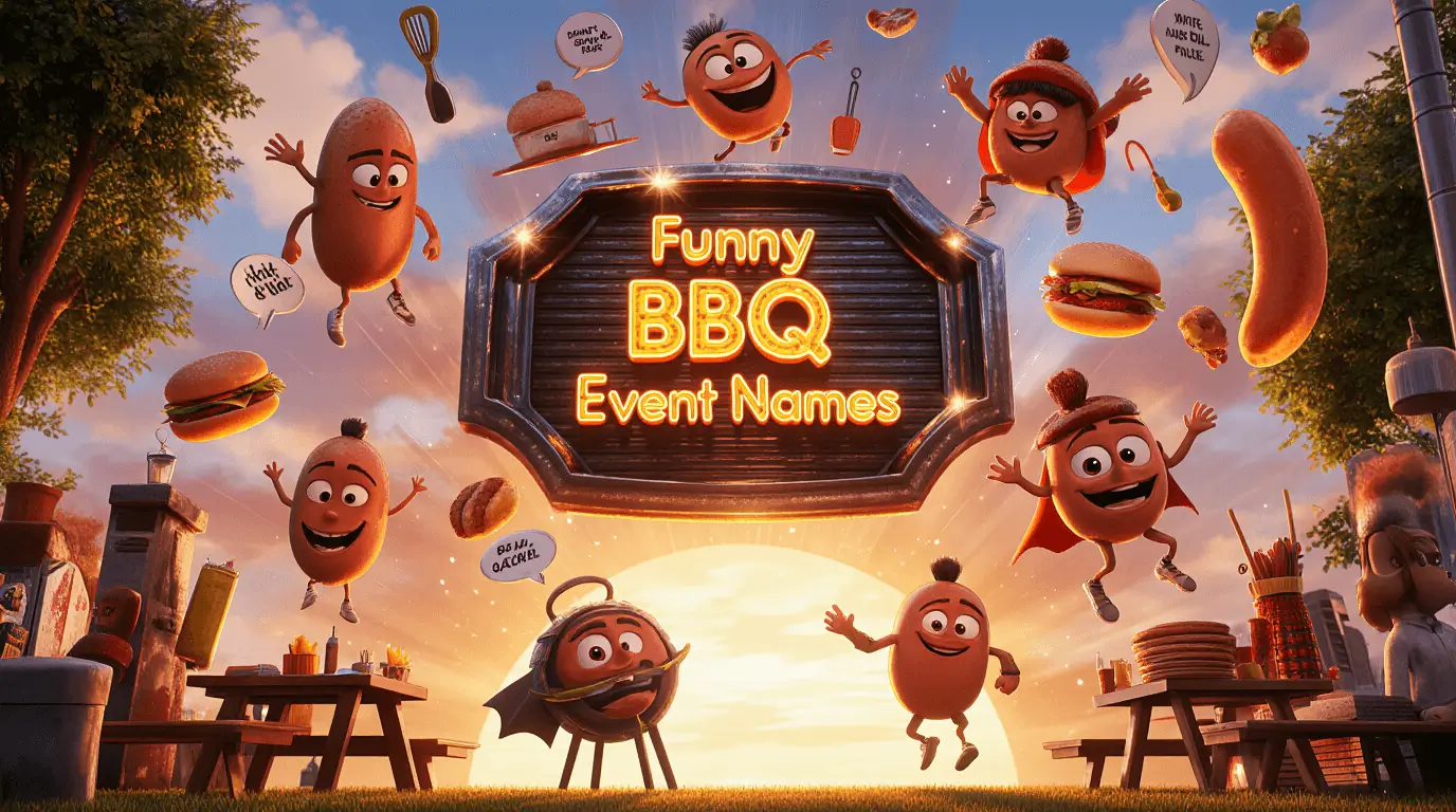funny bbq event names