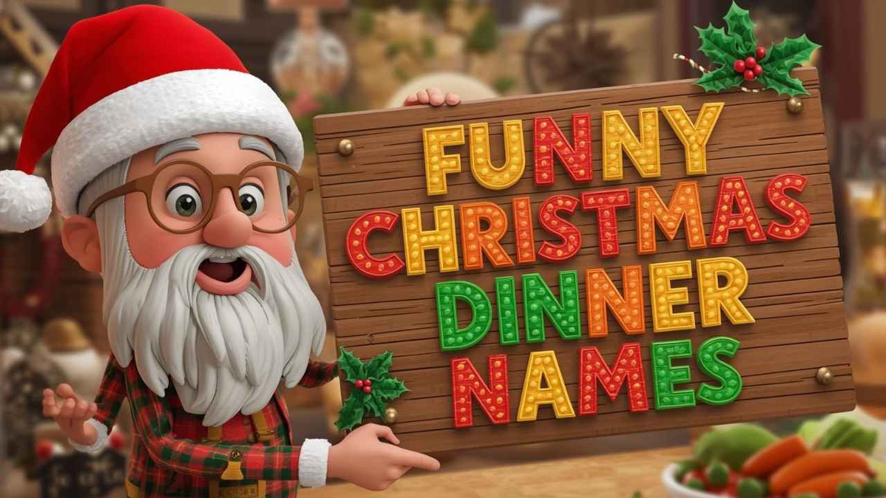 funny christmas dinner names