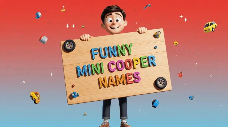 funny mini cooper names