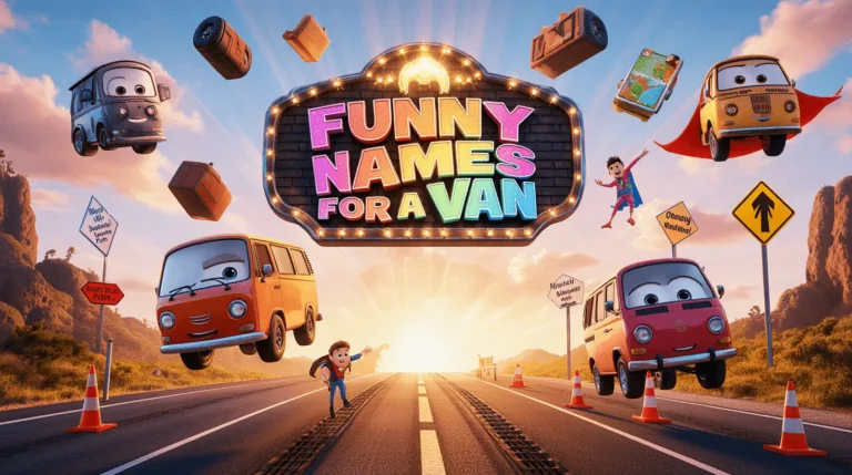 funny names for a van