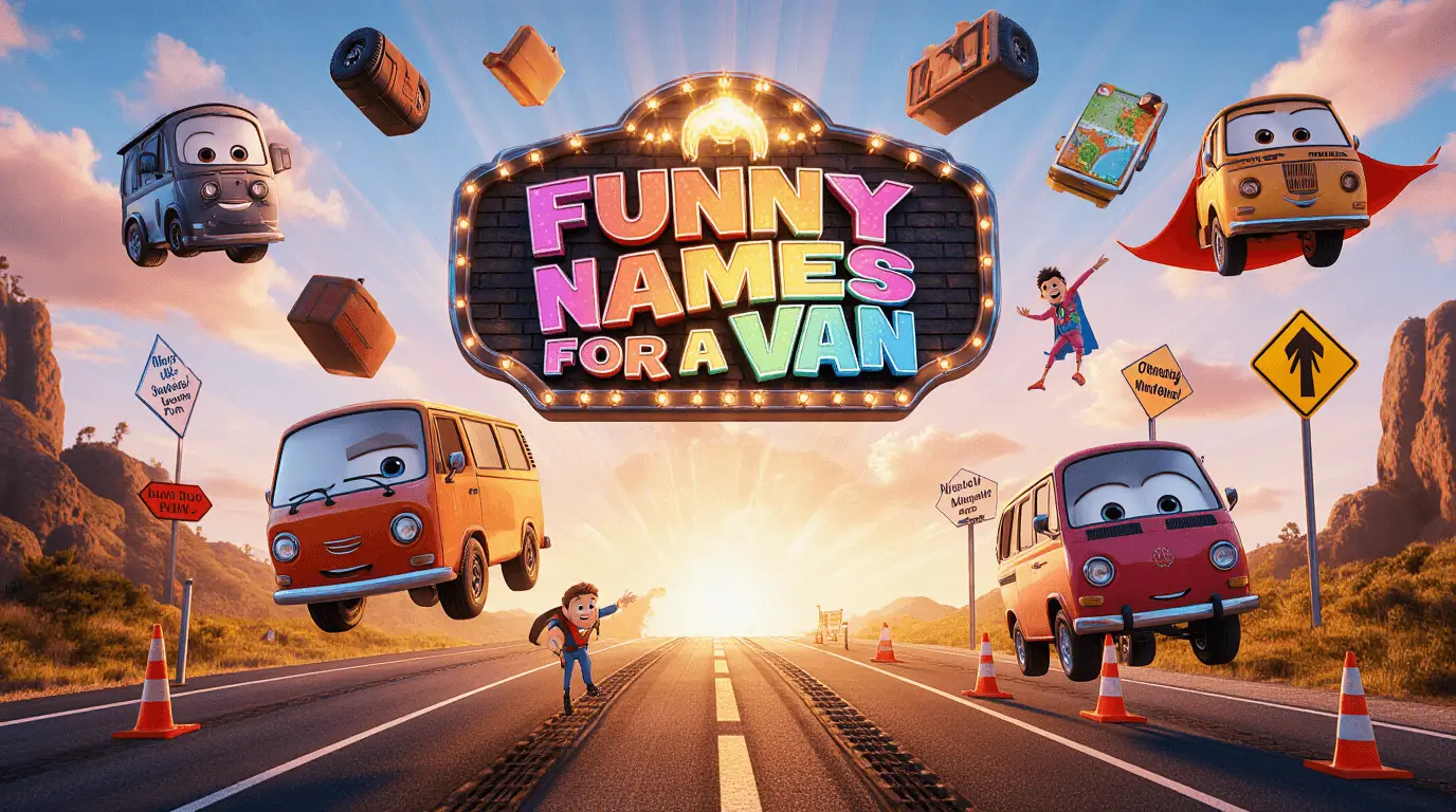 funny names for a van