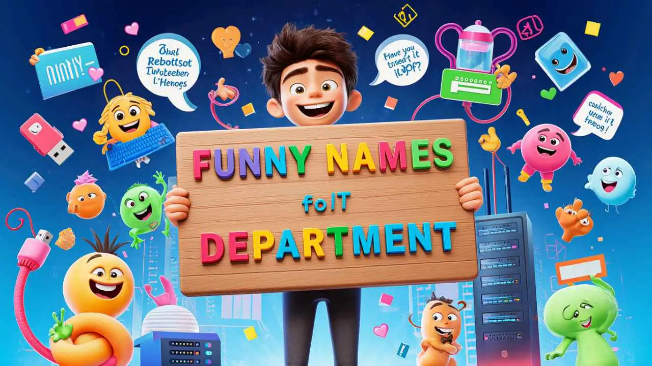 funny names for it department