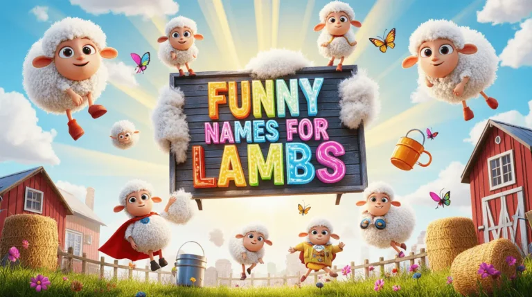 funny names for lambs