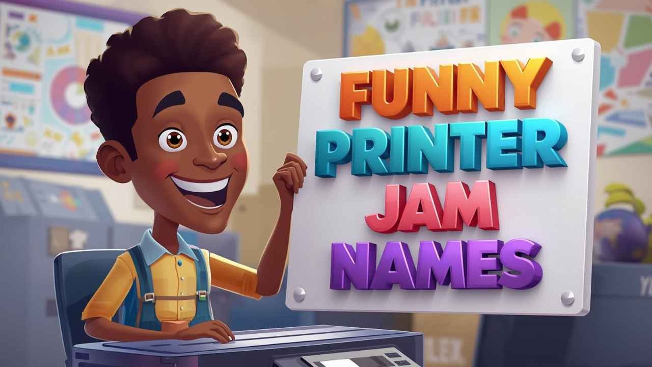 funny printer jam names