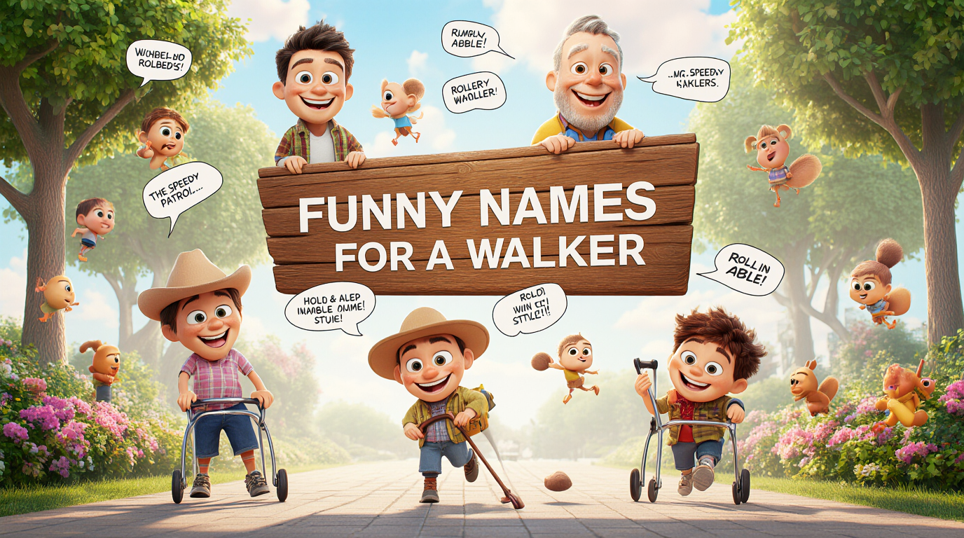 funny names for a walker
